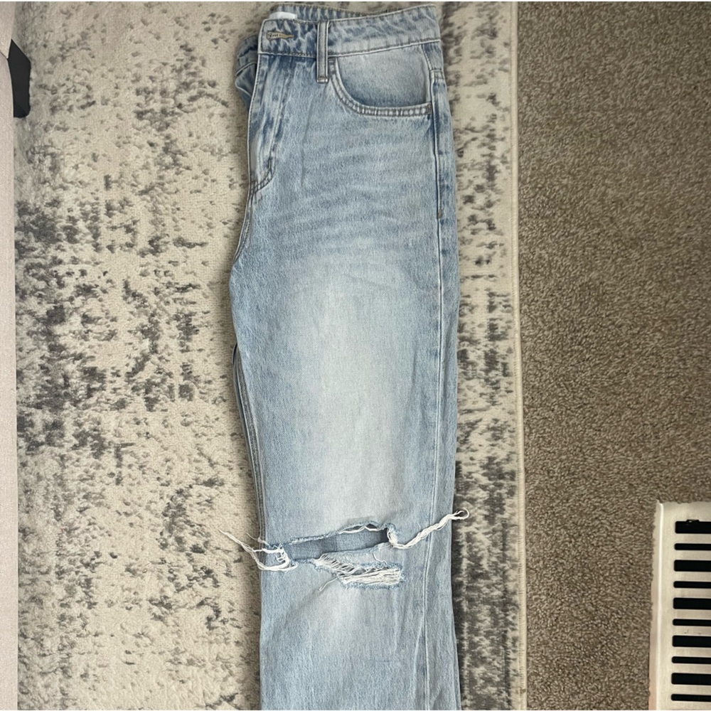 Cute wide leg boyfriend Jean